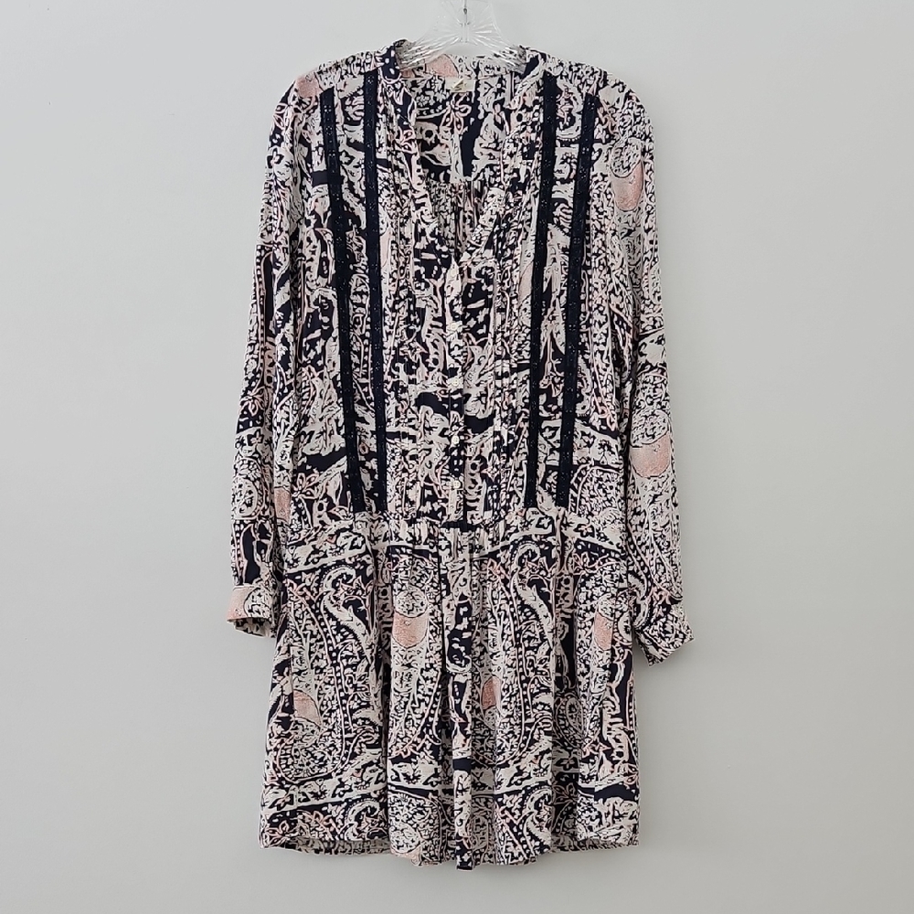 Tiny Anthropologie Drop Waist Bohemian Dress Size Extra Small